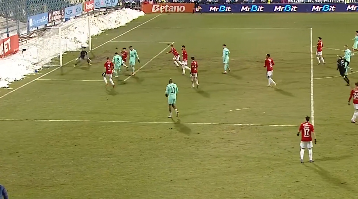 Eroare de arbitraj Oțelul - UTA