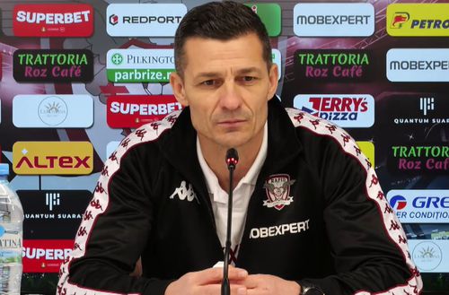 Costel Gâlcă, antrenorul de la Rapid