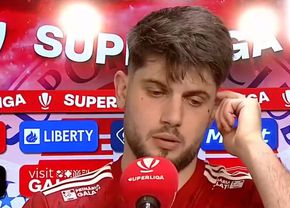 Iacob și Roman s-au contrazis pe faza penalty-ului: „Nu l-am atins!” / „Eu nu știu să simulez!”