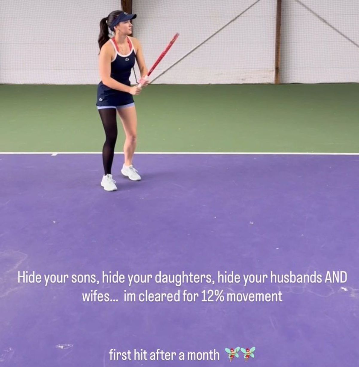 Eva Lys, momente în afara terenului