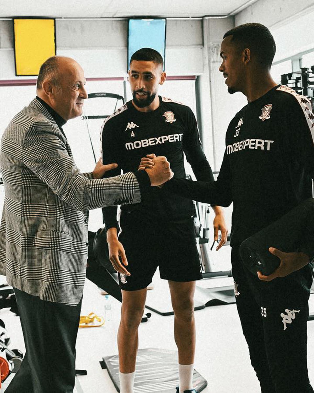 Dan Șucu, la baza Rapidului, înainte de meciul cu Dinamo