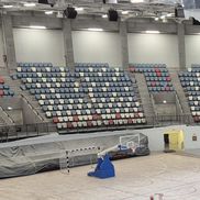 Sala Polivalentă din Tulcea, progresul din februarie 2026 / foto: Facebook