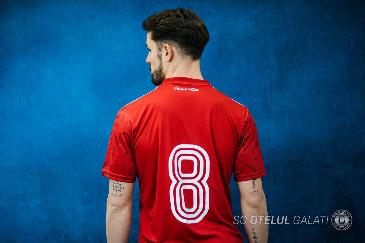 Oțelul Galați, tricouri speciale la meciul 1.000 în Superligă
