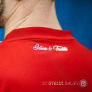 Oțelul Galați, tricouri speciale la meciul 1.000 în Superligă / sursa foto: Facebook @SC Otelul Galati