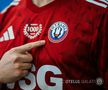 Oțelul Galați, tricouri speciale la meciul 1.000 în Superligă / sursa foto: Facebook @SC Otelul Galati