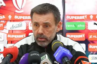 Kopic l-a mustrat în conferință, înainte de Rapid - Dinamo: „Nu am fost mulțumit, aștept mai mult din partea lui”