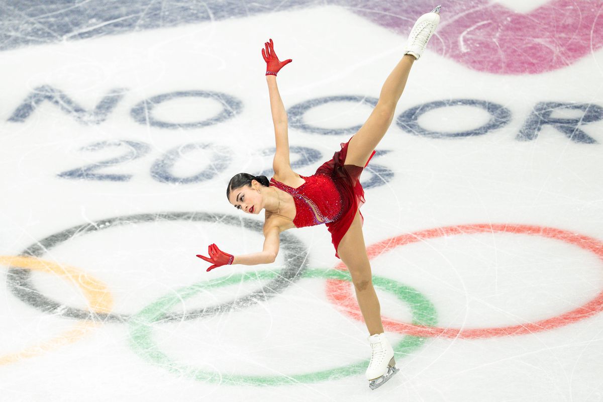 Rusoaica a participat în finală la patinaj artistic, alături de Julia Sauter, și a fost ținta criticilor: „Nu încalcă regulile?”