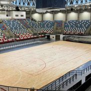 Sala Polivalentă din Tulcea, progresul din februarie 2026 / foto: Facebook