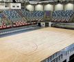 Sala Polivalentă din Tulcea, progresul din februarie 2026 / foto: Facebook