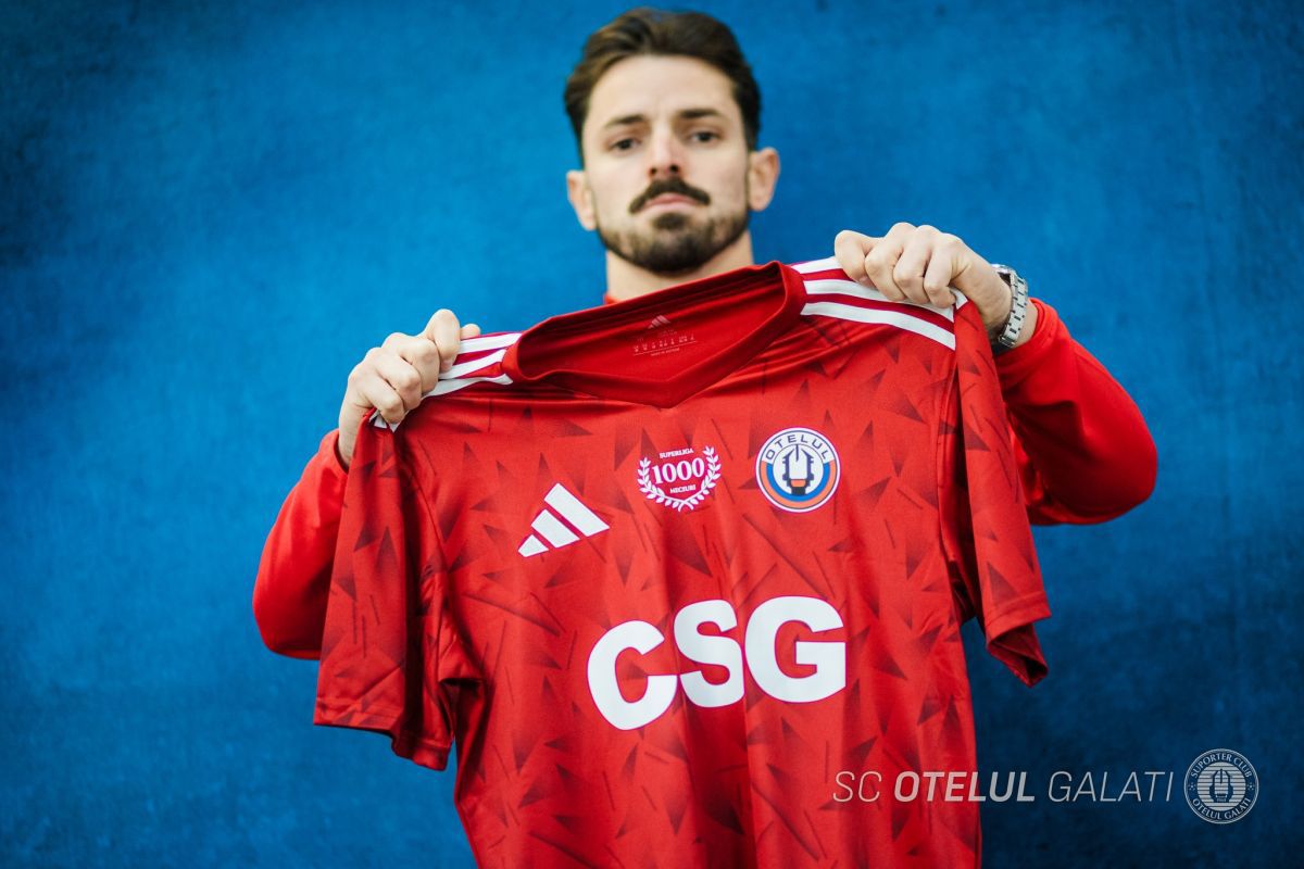 Oțelul Galați, tricouri speciale la meciul 1.000 în Superliga