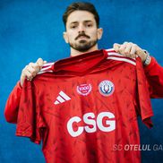 Oțelul Galați, tricouri speciale la meciul 1.000 în Superligă / sursa foto: Facebook @SC Otelul Galati