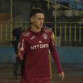 Alin Fică a fost schimbat în meciul CFR Cluj - Gaz Metan după doar 39 de secunde // sursă foto: captură TV Digisport