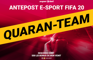 Ultimate Quaran-Team, cel mai tare turneu de FIFA 20 al acestei perioade. Pariază pe viitoarea campioană!