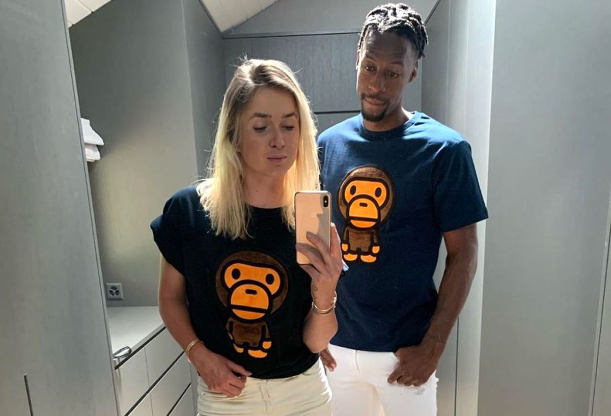 Elina Svitolina și Gael Monfils