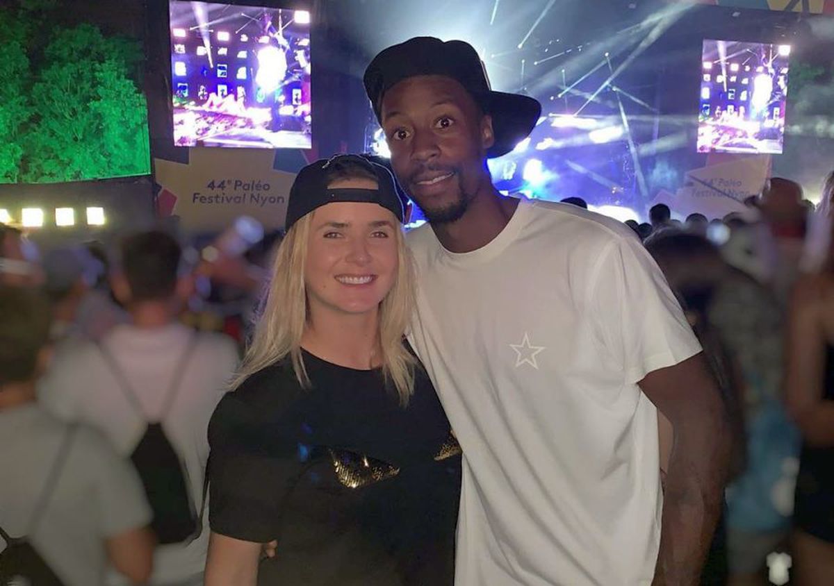 Elina Svitolina și Gael Monfils