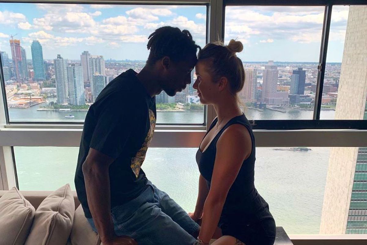 Elina Svitolina și Gael Monfils