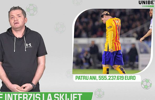 5 minute de sport altfel – Messi, de la șervețel la 555.000.000 de euro