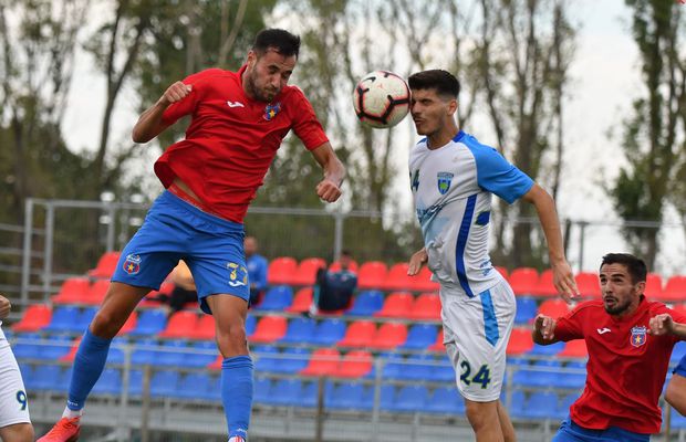 CSA Steaua, victorie fără emoții în Liga 3 » Trupa lui Daniel Oprița a deschis scorul după o fază controversată