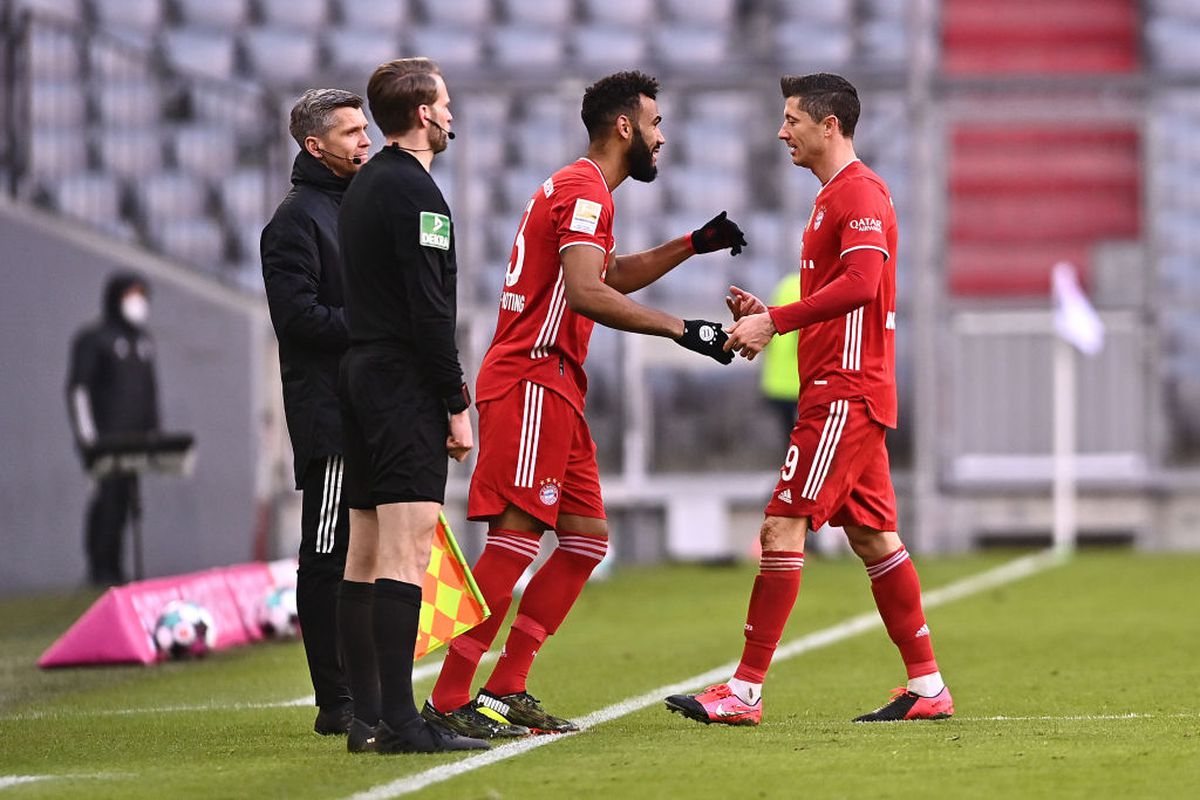 FOTO. Taifunul Bayern » 4-0 la pauză, deși a avut om eliminat la 0-0! Câte goluri a reușit Lewandowski