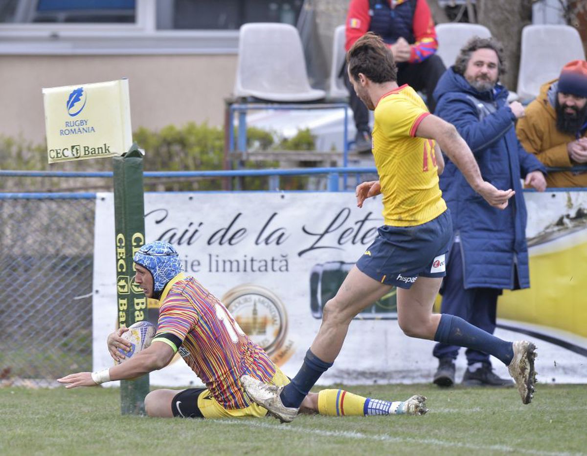 România - Spania 22-16. Victorie importantă pentru „stejari” în Rugby Europe Championship