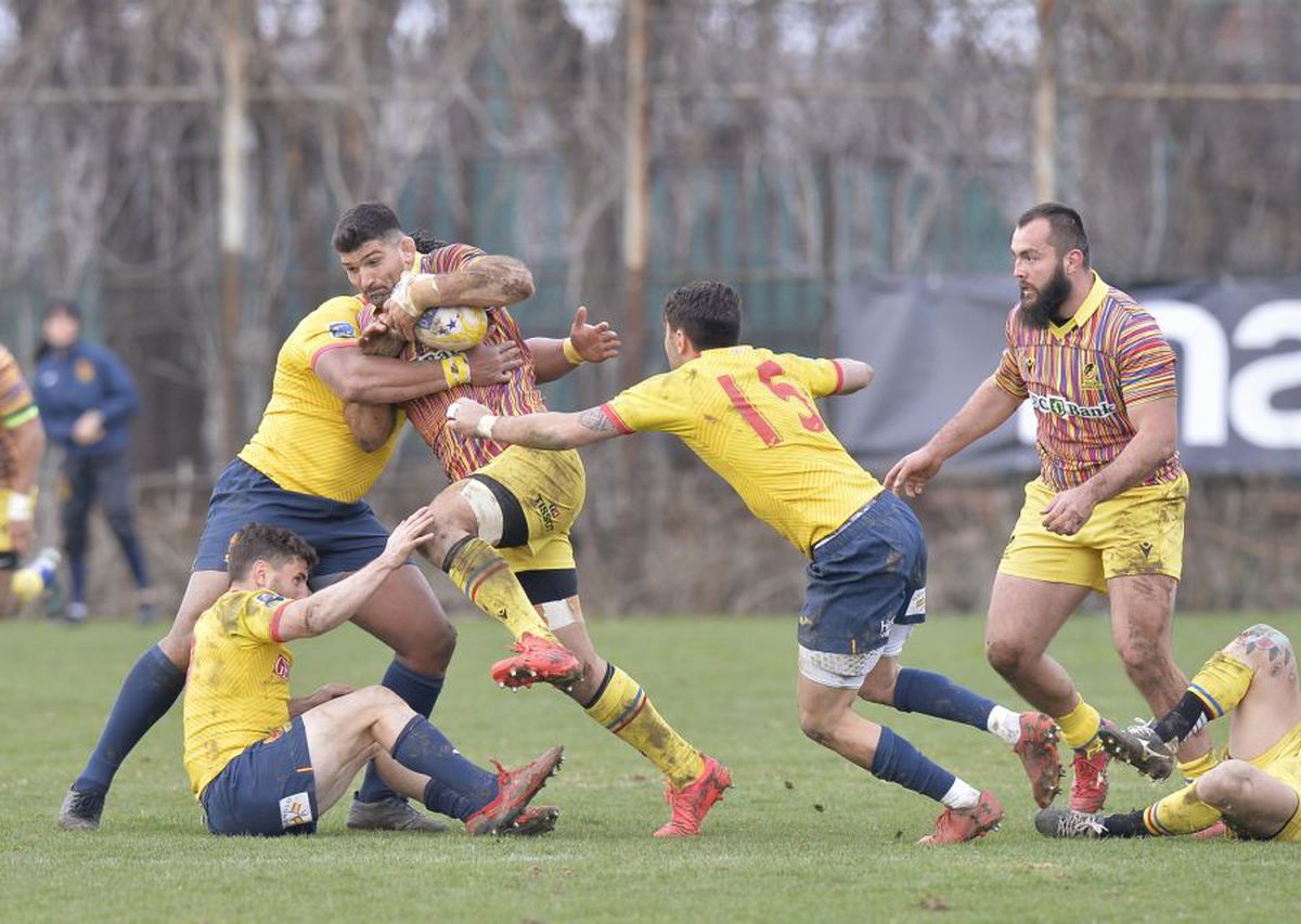 România - Spania 22-16. Victorie importantă pentru „stejari” în Rugby Europe Championship