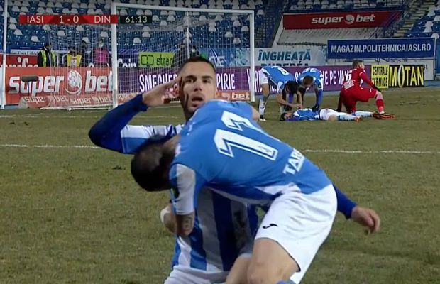 Poli Iași - Dinamo 1-0 » N-a venit „SMURD-ul” în Copou! „Câinii” s-au făcut de râs și în fața „lanternei roșii”
