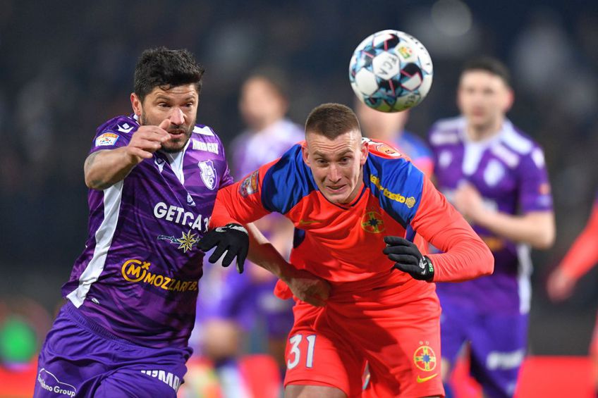 FC Argeș - FCSB 2-3. Andrei Prepeliță, antrenorul piteștenilor, anunță că va lua măsuri împotriva căpitanului Ionuț Șerban, eliminat la 2-1 pentru roș-albaștri.