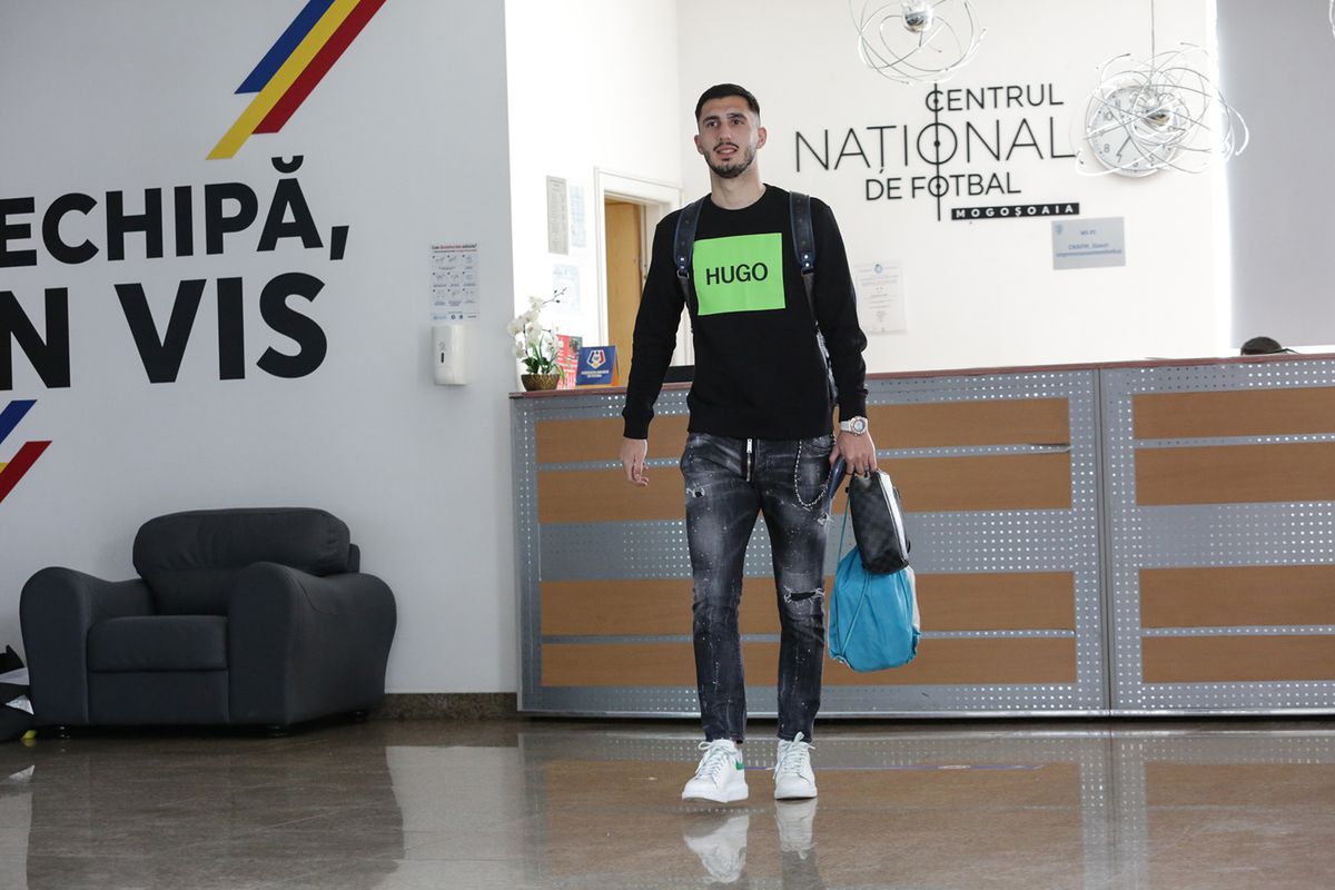 Antrenament echipa națională înainte de duelul cu Grecia // foto: FRF