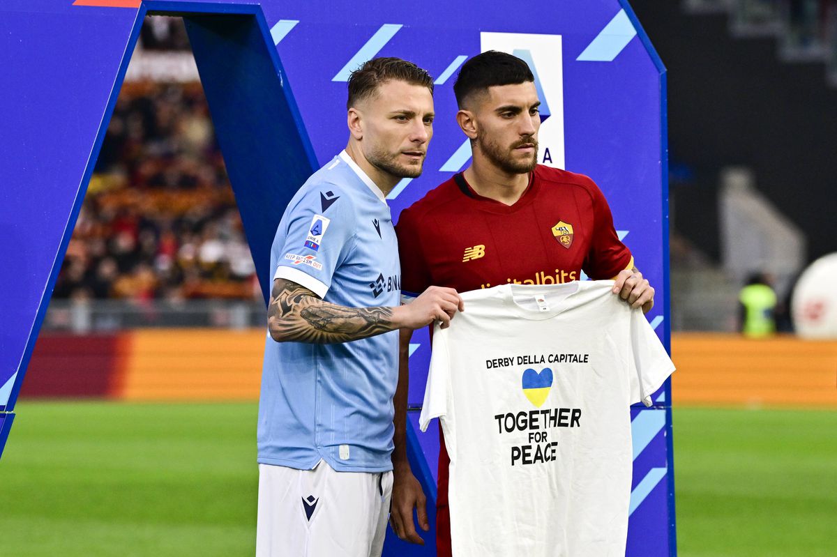 AS Roma - Lazio 3-0, în etapa #30 din Serie A. Gazdele, victorie la scor de neprezentare în derby
