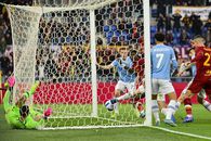 AS Roma - Lazio 3-0, în etapa #30 din Serie A. Gazdele, victorie la scor de neprezentare în derby
