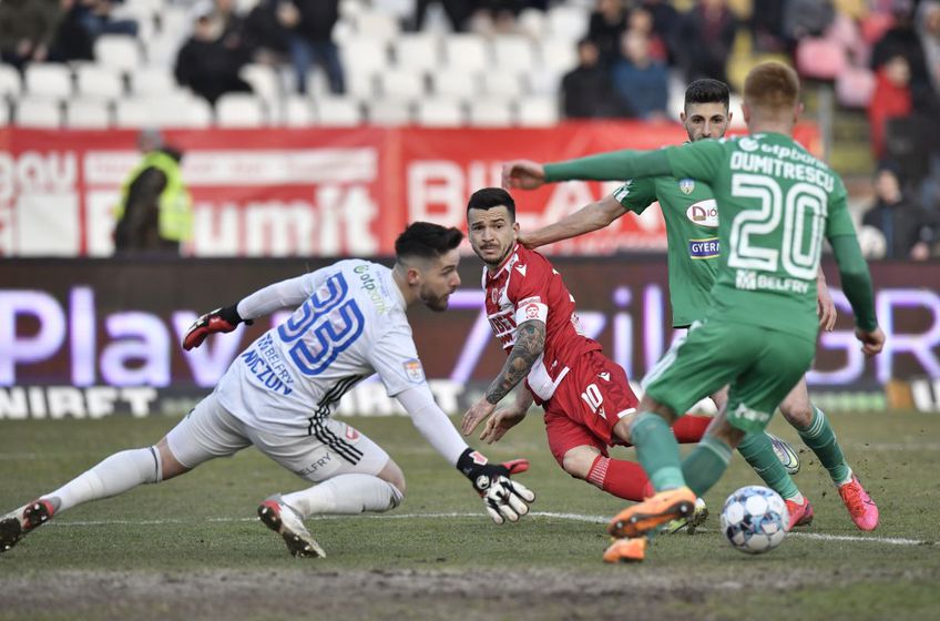 Dinamo și Sepsi au remizat, scor 0-0, în etapa #2 din play-out. 1.500 de oameni au asistat la meciul din „Ștefan cel Mare”.
