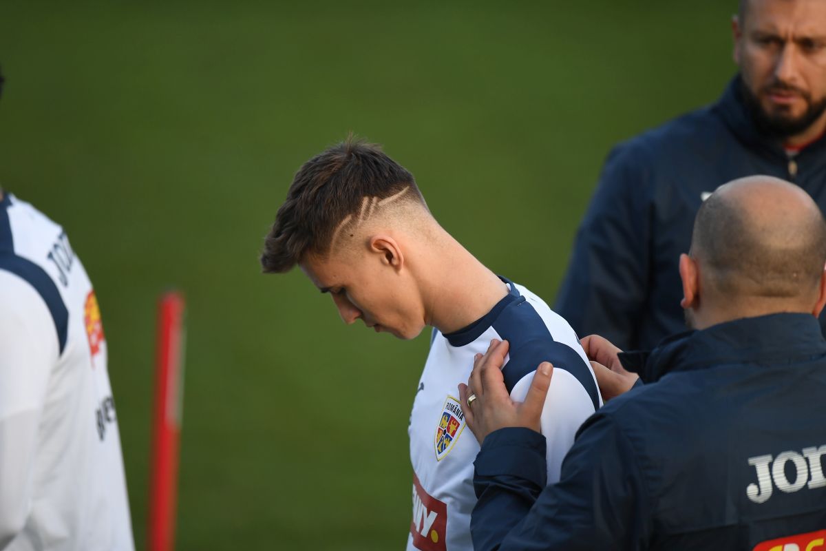 Imagini de la antrenamentul României » Ce „tricolor” a fost ținut aproape de Edi Iordănescu + ce se întâmplă cu Mario Camora