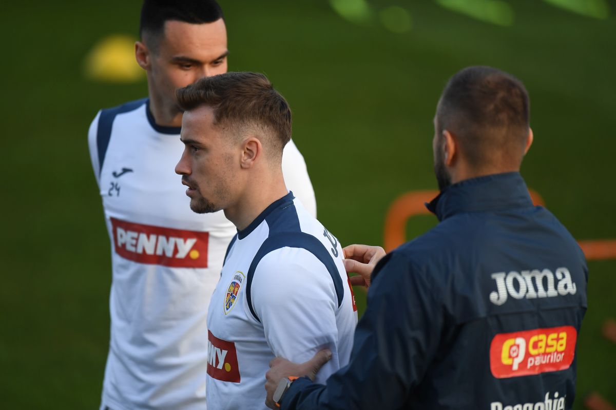 Imagini de la antrenamentul României » Ce „tricolor” a fost ținut aproape de Edi Iordănescu + ce se întâmplă cu Mario Camora