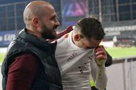 Ce nu s-a văzut la TV în CFR Cluj - Rapid » Un giuleștean a ieșit în lacrimi de pe teren