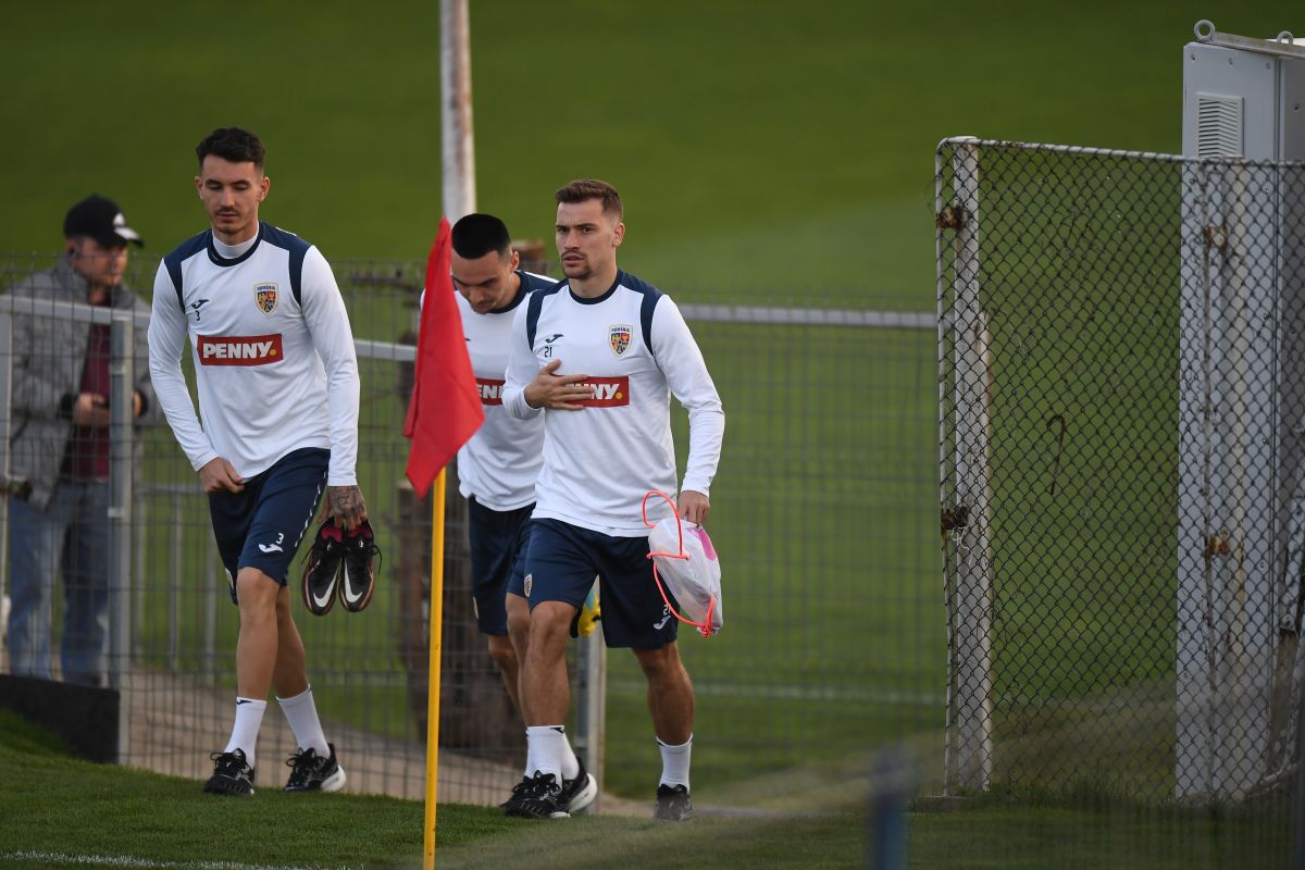 Imagini de la antrenamentul României » Ce „tricolor” a fost ținut aproape de Edi Iordănescu + ce se întâmplă cu Mario Camora