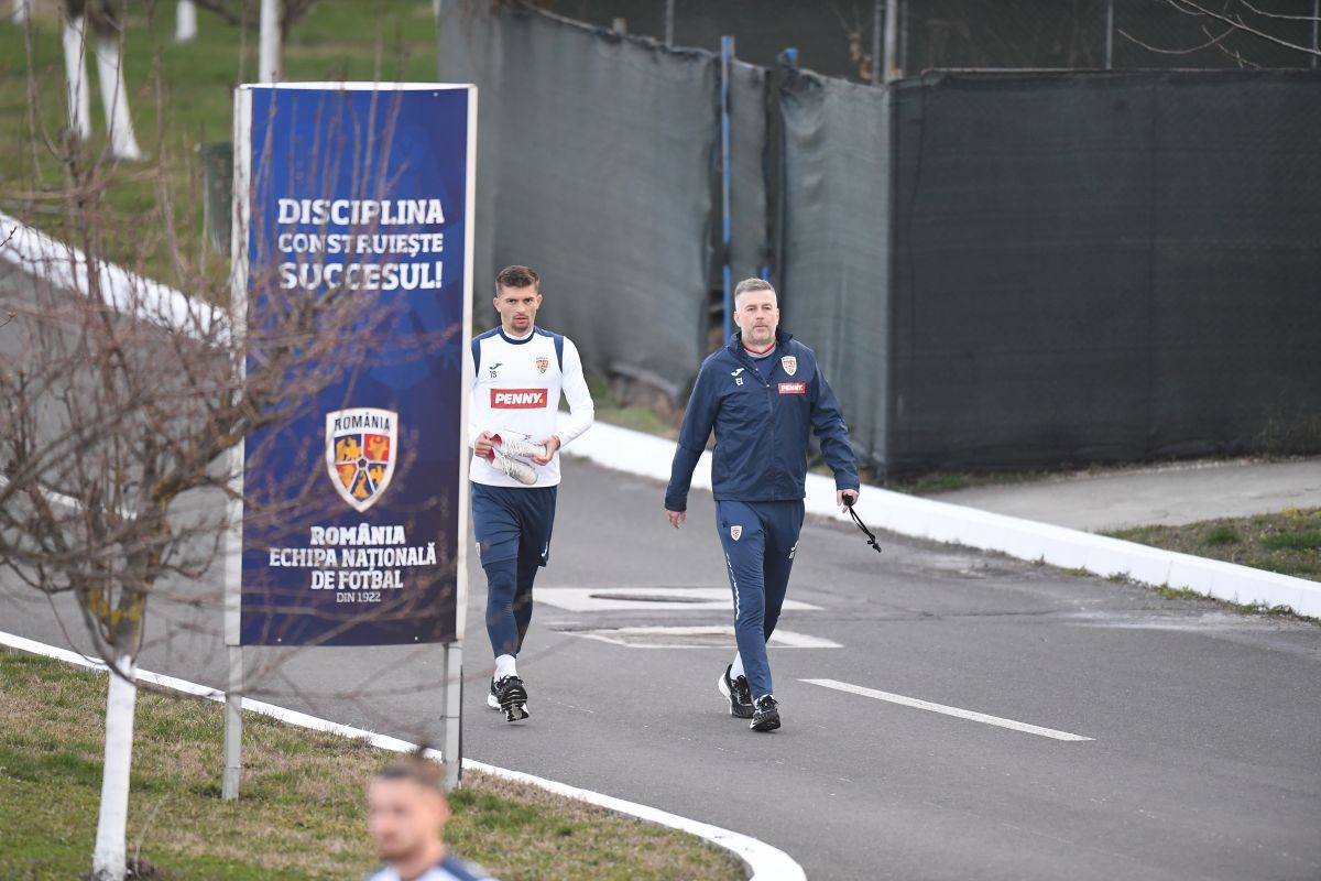 Imagini de la antrenamentul României » Ce „tricolor” a fost ținut aproape de Edi Iordănescu + ce se întâmplă cu Mario Camora