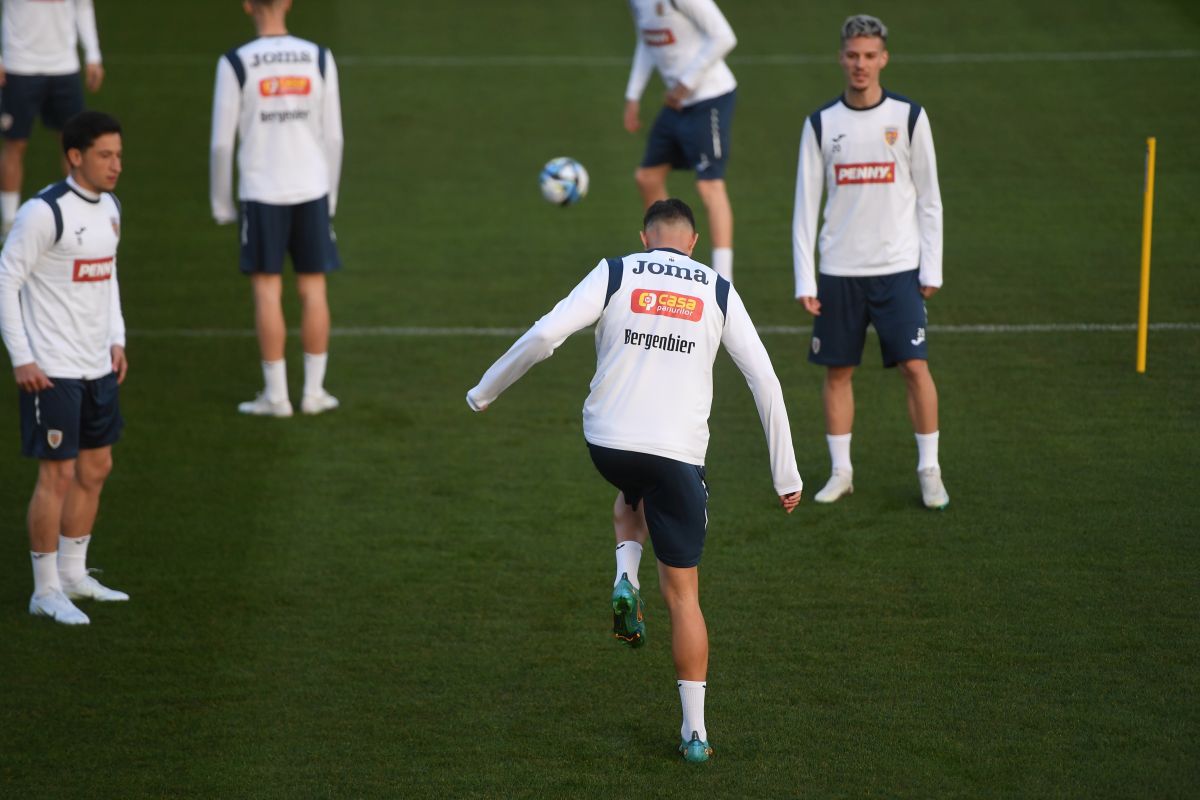 Imagini de la antrenamentul României » Ce „tricolor” a fost ținut aproape de Edi Iordănescu + ce se întâmplă cu Mario Camora