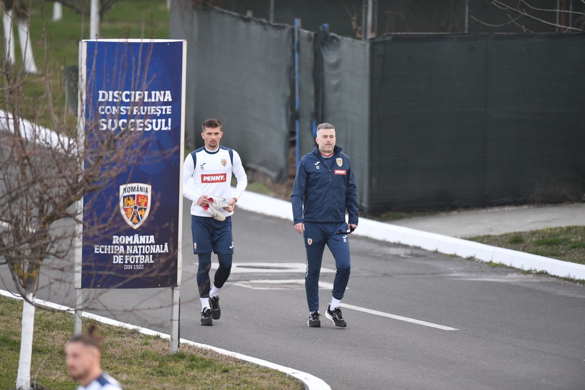 Imagini de la antrenamentul României » Ce „tricolor” a fost ținut aproape de Edi Iordănescu + ce se întâmplă cu Mario Camora