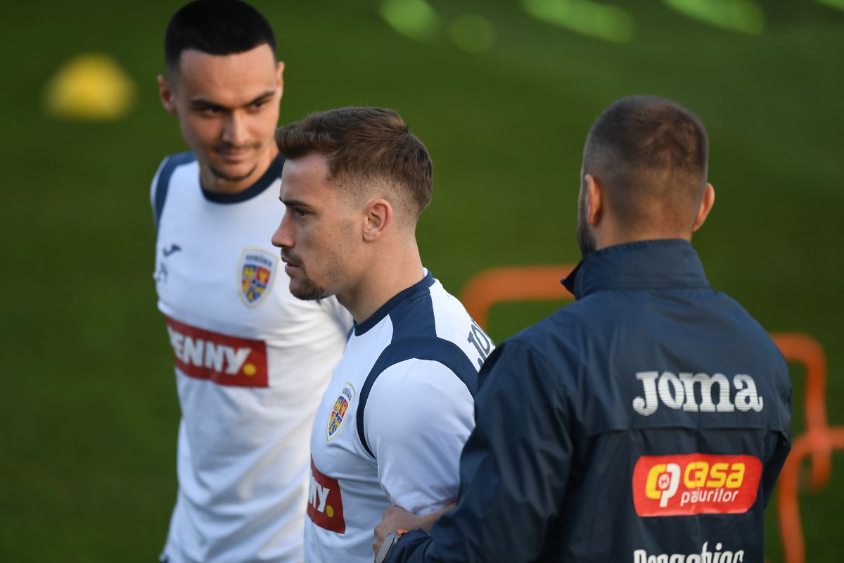 Imagini de la antrenamentul României » Ce „tricolor” a fost ținut aproape de Edi Iordănescu + ce se întâmplă cu Mario Camora