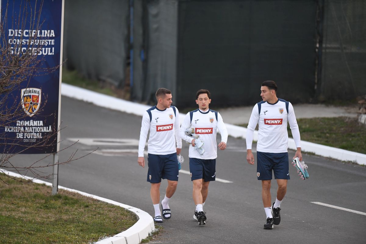 Imagini de la antrenamentul României » Ce „tricolor” a fost ținut aproape de Edi Iordănescu + ce se întâmplă cu Mario Camora