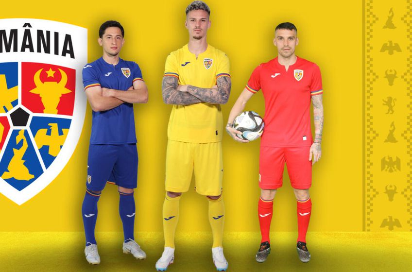 Federația Română de Fotbal a prezentat noile echipamente ale loturilor naționale. „Tricolorii” se vor îmbrăca în roșu, galben sau albastru.