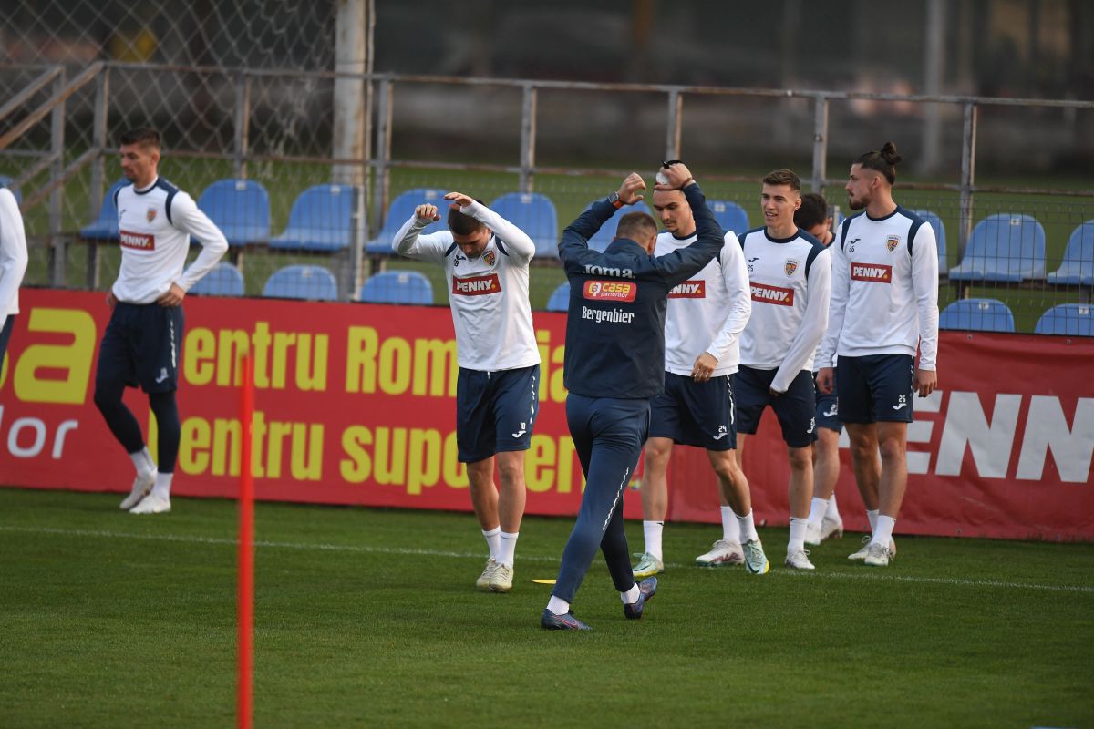 Imagini de la antrenamentul României » Ce „tricolor” a fost ținut aproape de Edi Iordănescu + ce se întâmplă cu Mario Camora
