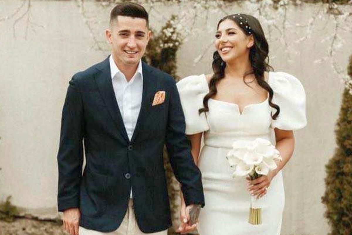 Steliano Filip s-a căsătorit religios cu Fiviane! Cum arată soția fotbalistului în rochie de mireasă