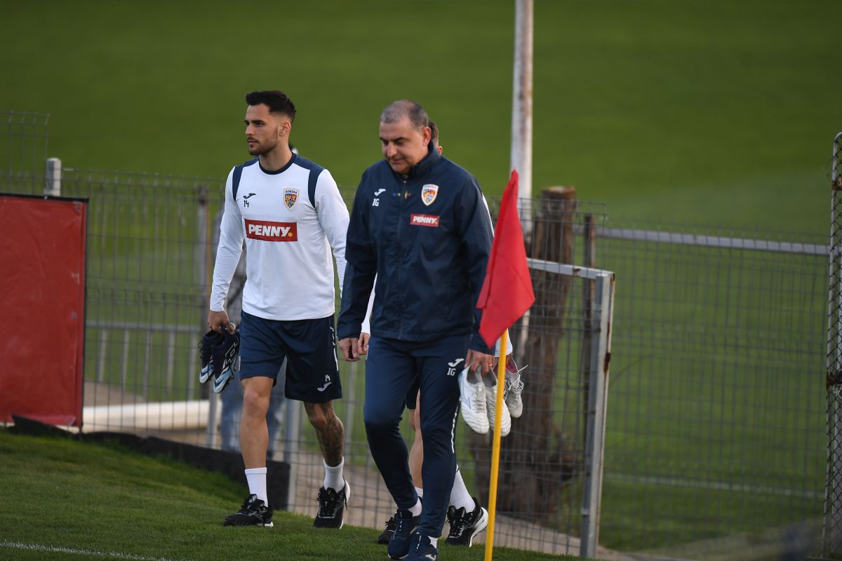 Imagini de la antrenamentul României » Ce „tricolor” a fost ținut aproape de Edi Iordănescu + ce se întâmplă cu Mario Camora