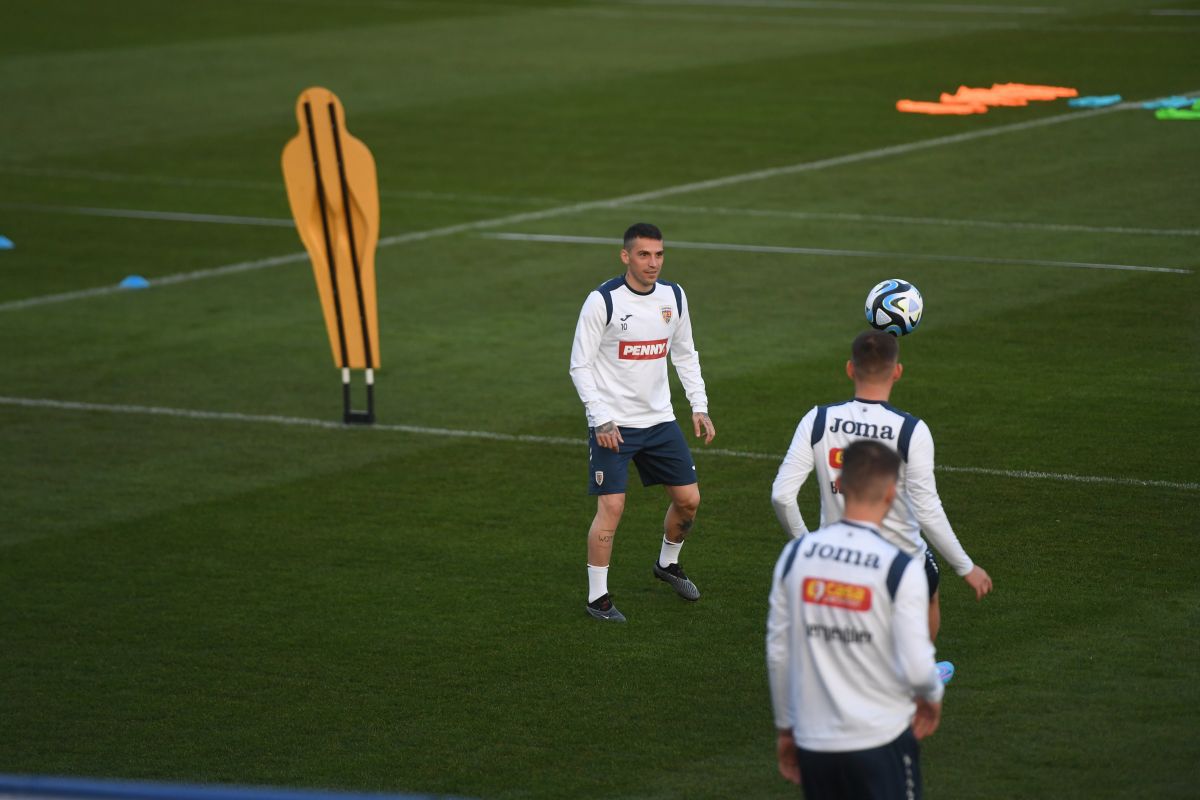 Imagini de la antrenamentul României » Ce „tricolor” a fost ținut aproape de Edi Iordănescu + ce se întâmplă cu Mario Camora