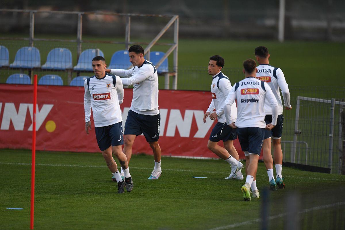 Imagini de la antrenamentul României » Ce „tricolor” a fost ținut aproape de Edi Iordănescu + ce se întâmplă cu Mario Camora