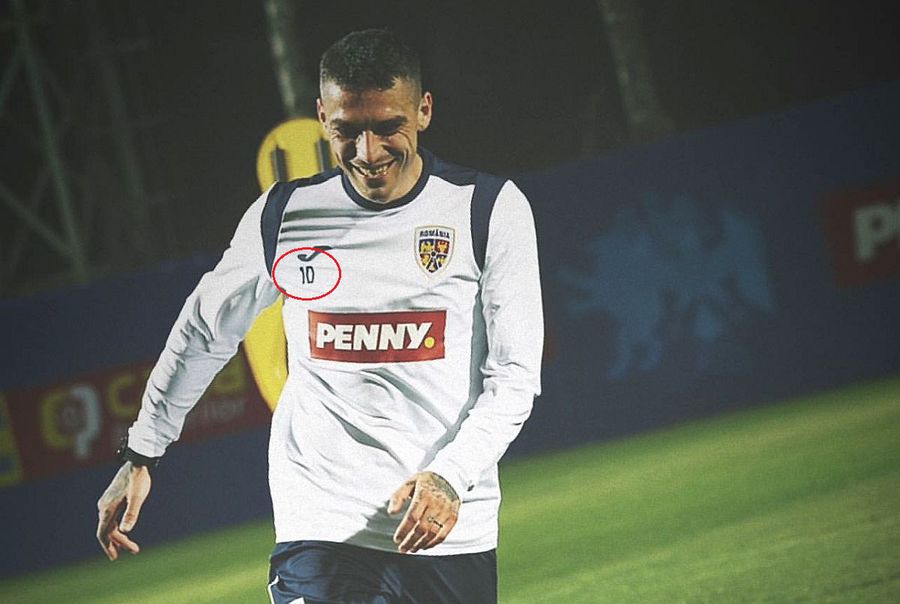 Nicolae Stanciu va fi decarul României la primele două meciuri din preliminariile Euro 2024. Foto: Instagram Edi Iordănescu și-a ales decarul pentru startul preliminariilor » S-a inspirat de la tatăl său