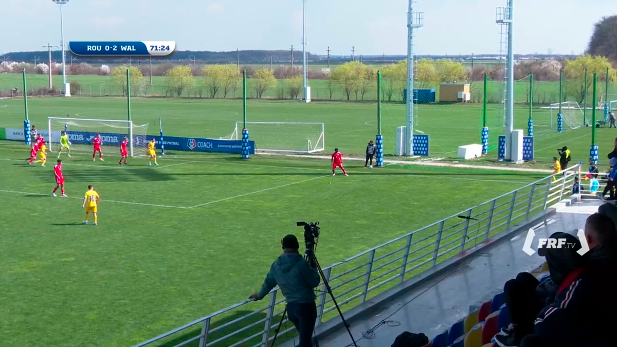 Eșec pentru România U17 în Turul de Elită » GOL direct din corner marcat de puștiul-minune pe care pariază FCSB