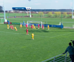 David Popa, gol direct din corner în meciul României U17, foto: captură de ecran FRF TV