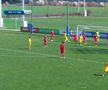 Țara Galilor U17 - România U17, foto: captură de ecran FRF TV